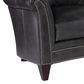 Bradington-Young Richardson Stationary Sofa 8-Way Tie in Charcoal, , large