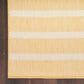 Nourison Positano POS03 Yellow and Ivory 5" x 7" Indoor/Outdoor Area Rug, , large