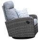 Summit Home Hampton Cove Swivel Glider Recliner in Tobias Color Shadow, , large