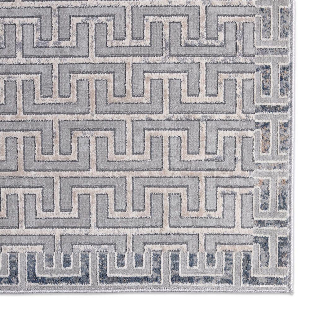 Jaipur Sundar Gray 5'3" x 8' Area Rug, , large