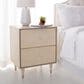Safavieh Broderick Nightstand in White Gold, , large
