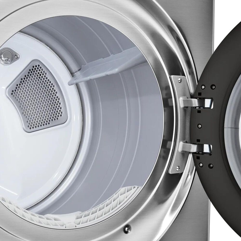 LG 7.4 Cu. Ft. Smart Front Load Electric Dryer with AI Sensor Dry in Graphite Steel, , large