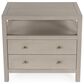 Butler Specialty Company Nora 2-Drawer Wide Nightstand with Open Shelf in Antique Taupe, , large
