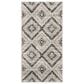 Safavieh Skyler SKY120J 2" x 4" Grey and Black Scatter Rug, , large