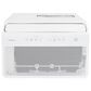 Keystone 8000 BTU Window Mounted Inverter Air Conditioner with Supplemental Heat in White, , large