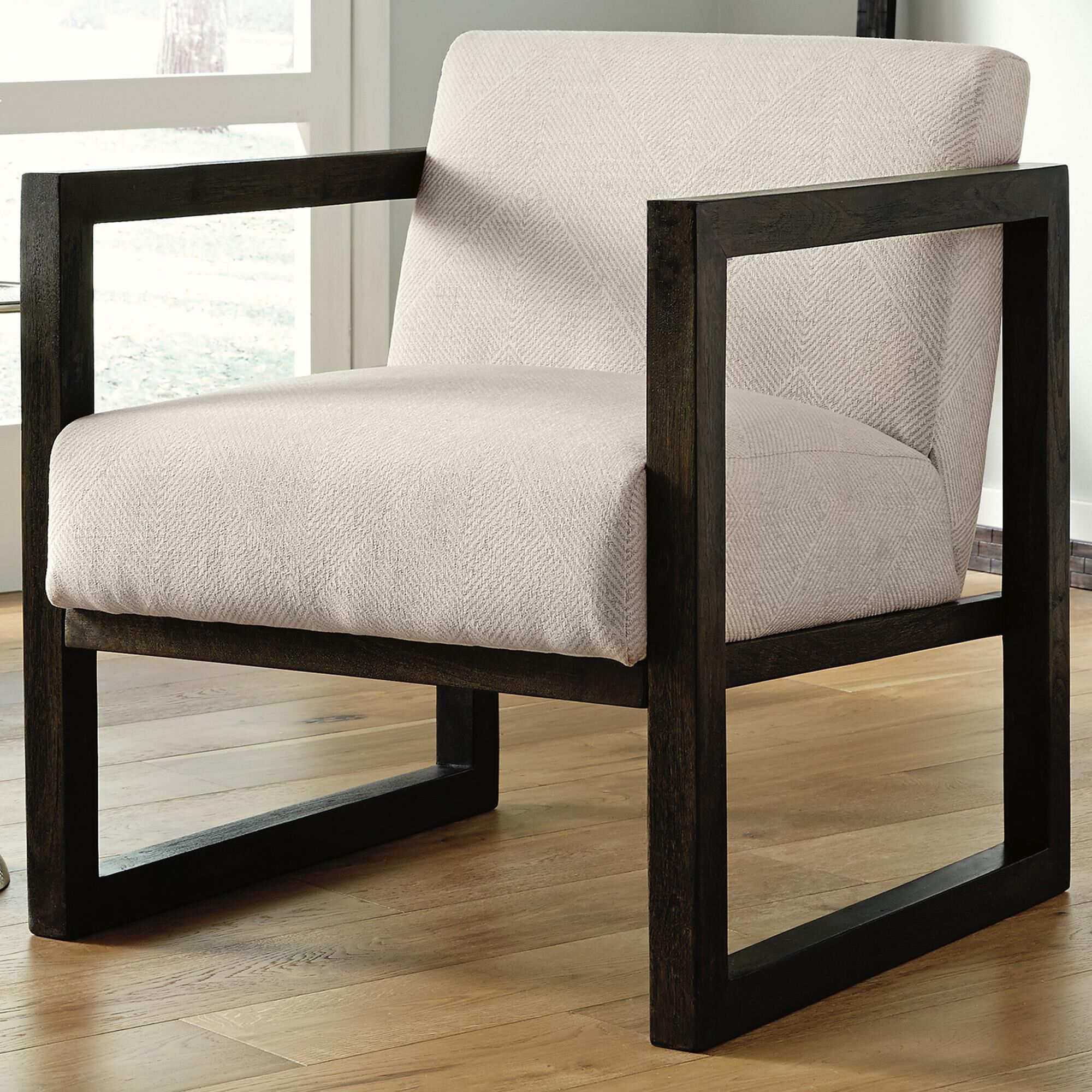 Signature Design by Ashley Alarick Accent Chair in Cream NFM