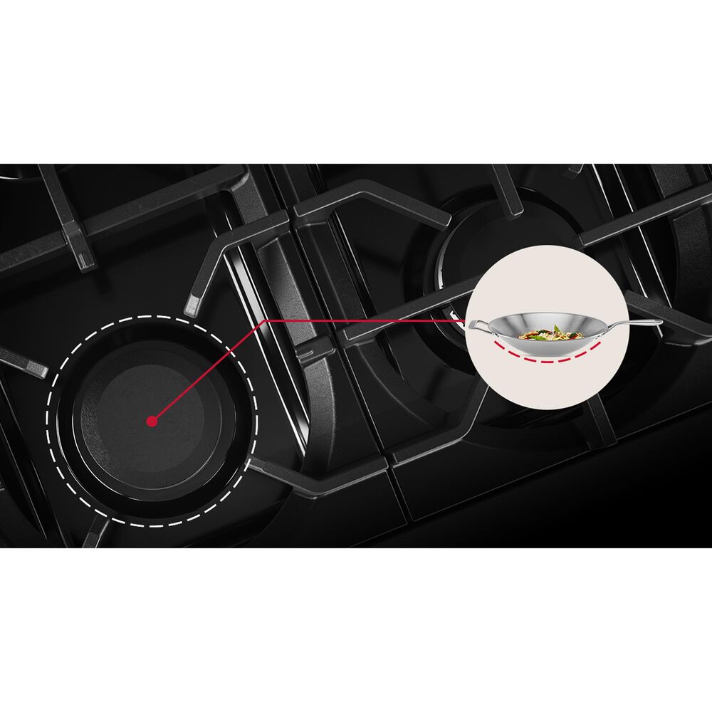 Whirlpool 6.3 Cu. Ft. Freestanding Gas Range with 6 Sealed Burners in Black Ore, , large