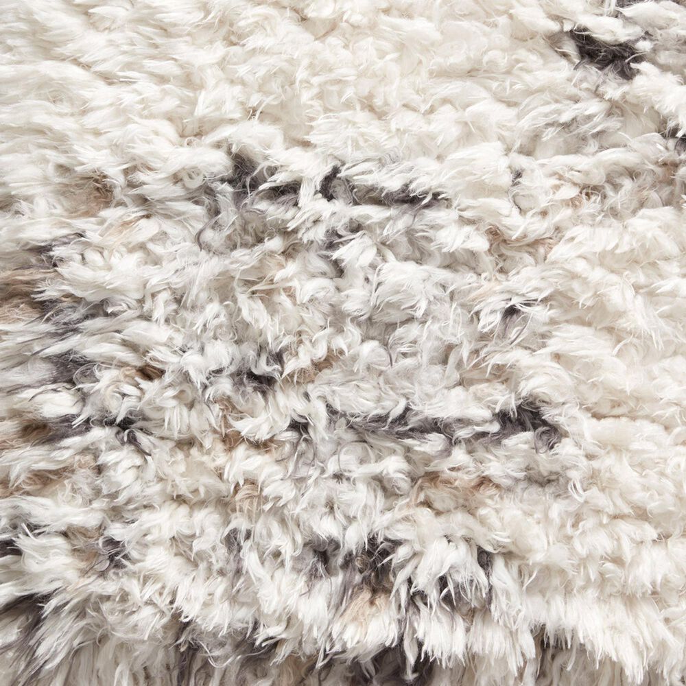 Angela Rose Amira 2&#39;7&quot; x 12&#39; Ivory and Granite Runner, , large