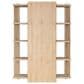 Four Hands Edmund 4-Shelf Bookcase in Smoked, , large