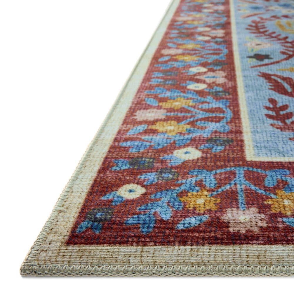 Loloi Canopy Edie Red and Blue 8&#39;6&quot; x 11&#39;6&quot; Area Rug, , large