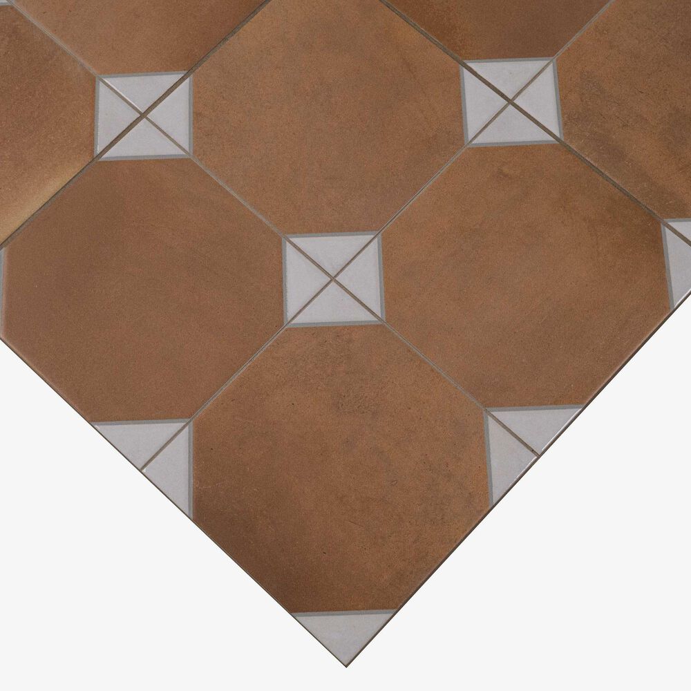 MS International Via Bianchi Cotto 13" x 13" Porcelain Tile, , large