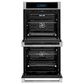 JennAir Rise 27" Built-in Double Wall Oven with MultiMode in Stainless Steel, , large