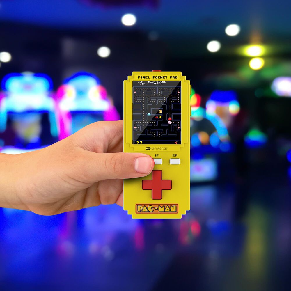 My Arcade Pac-Man Pixel Pocket Pro Handheld Gaming in Yellow, , large