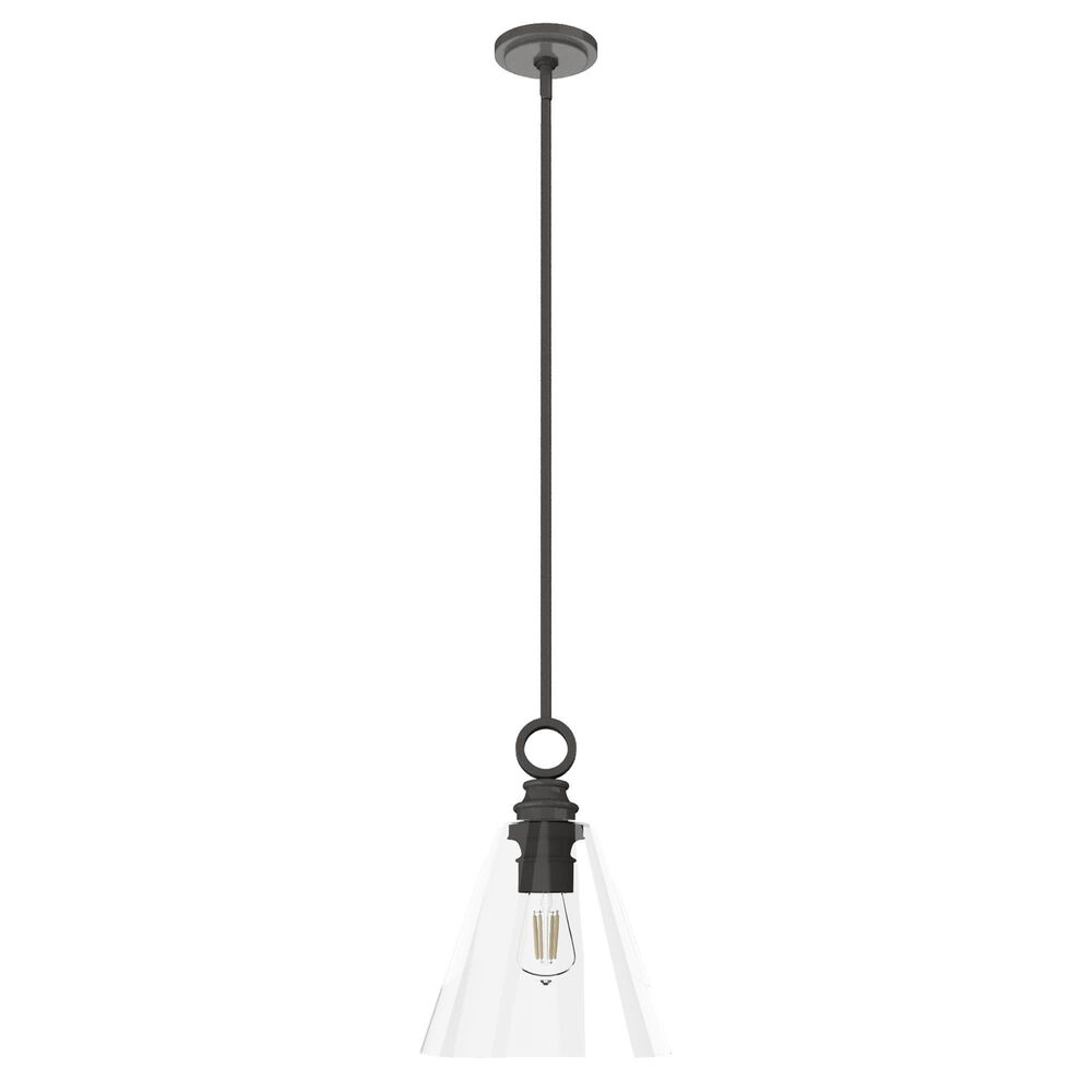 Hunter Klein 12" 1-Light Pendant in Noble Bronze, , large