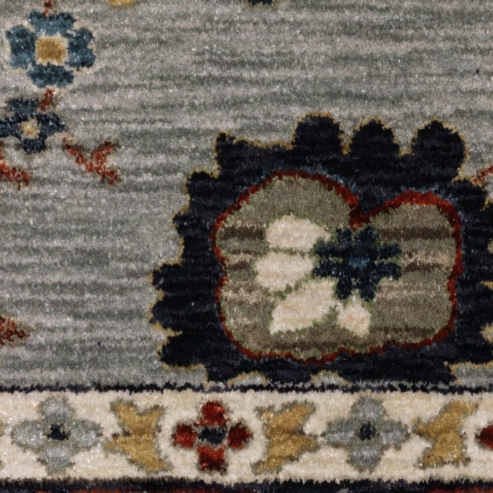 Oriental Weavers Eliana ELI08 Blue and Multicolor 2&#39;3&quot; x 7&#39;6&quot; Runner, , large