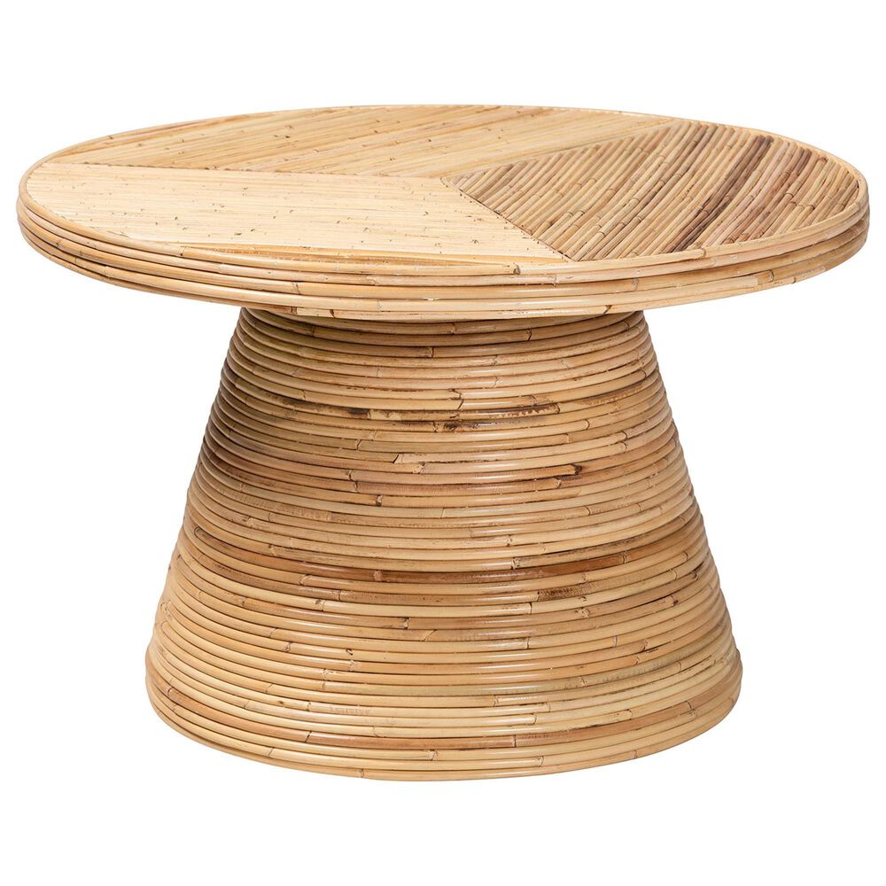 Baxton Studio Bella Coffee Table in Natural, , large