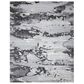 Nourison Divine DIV07 7"9" x 9"9" Smoke Area Rug, , large