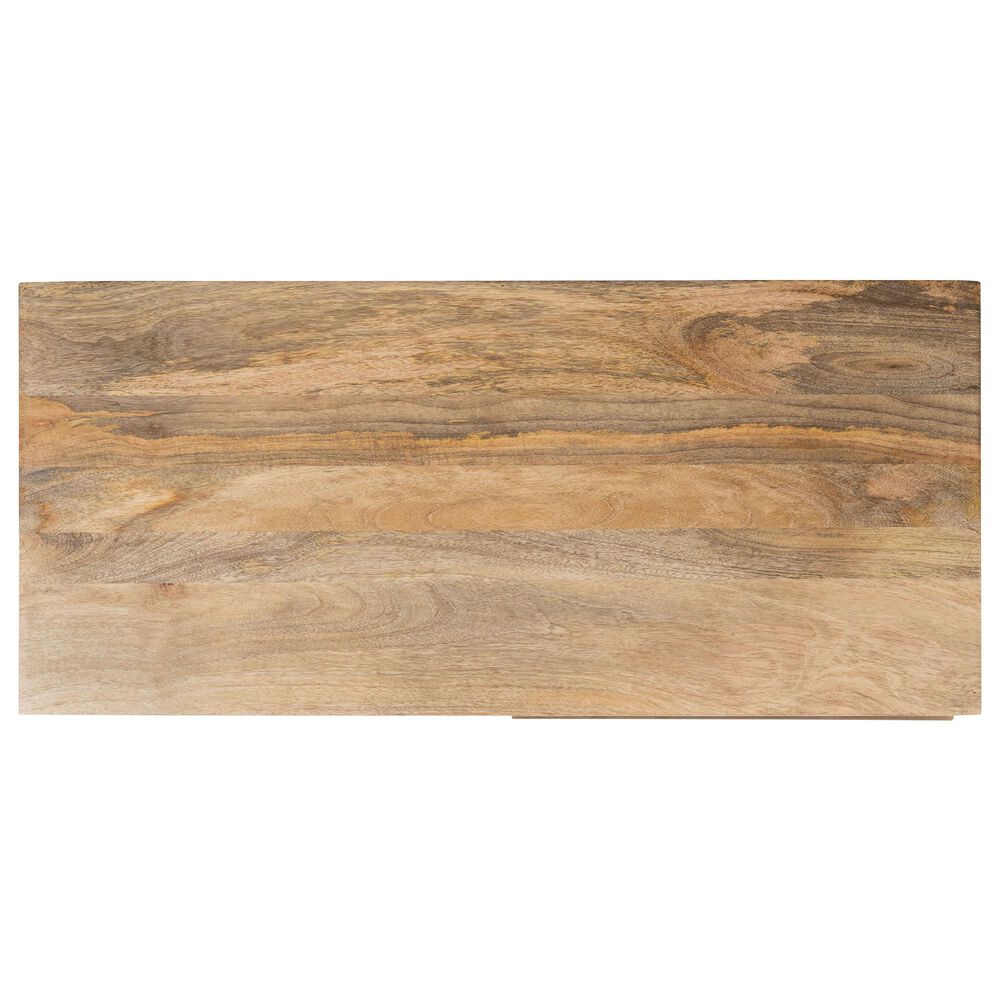 Safavieh Leni Desk in Natural/Brass, , large