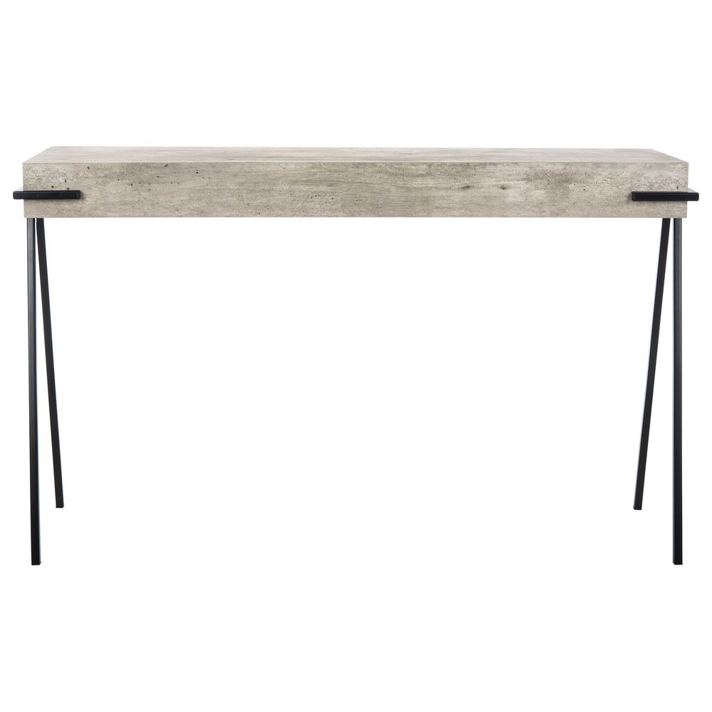 Safavieh Jett Console Table in Light Grey/Black, , large