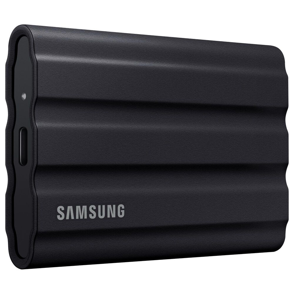 Samsung 2TB T7 Shield Portable External SSD in Black, , large