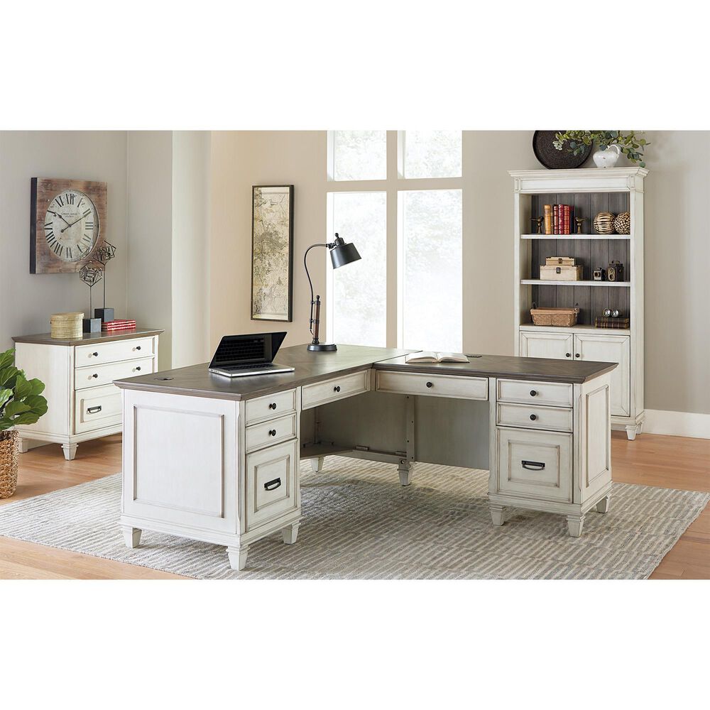 Wycliff Bay Hartford Right Hand Facing L-Shaped Desk, , large