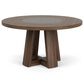 Riverside Furniture Delia 5-Piece Round Dining Set in Nouveau Walnut, , large