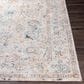 Surya Laila LAA-2317 10" x 14" Teal, Orange, Sage, Saffron, Gray and Cream Area Rug, , large