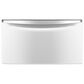 Maytag 5 Cu. Ft. Front Load Washer and 7.3 Cu. Ft. Gas Dryer Laundry Pair with Pedestal in White, , large