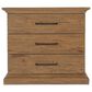 Hooker Furniture Big Sky 34" 3-Drawer Nightstand in Vintage Natural, , large