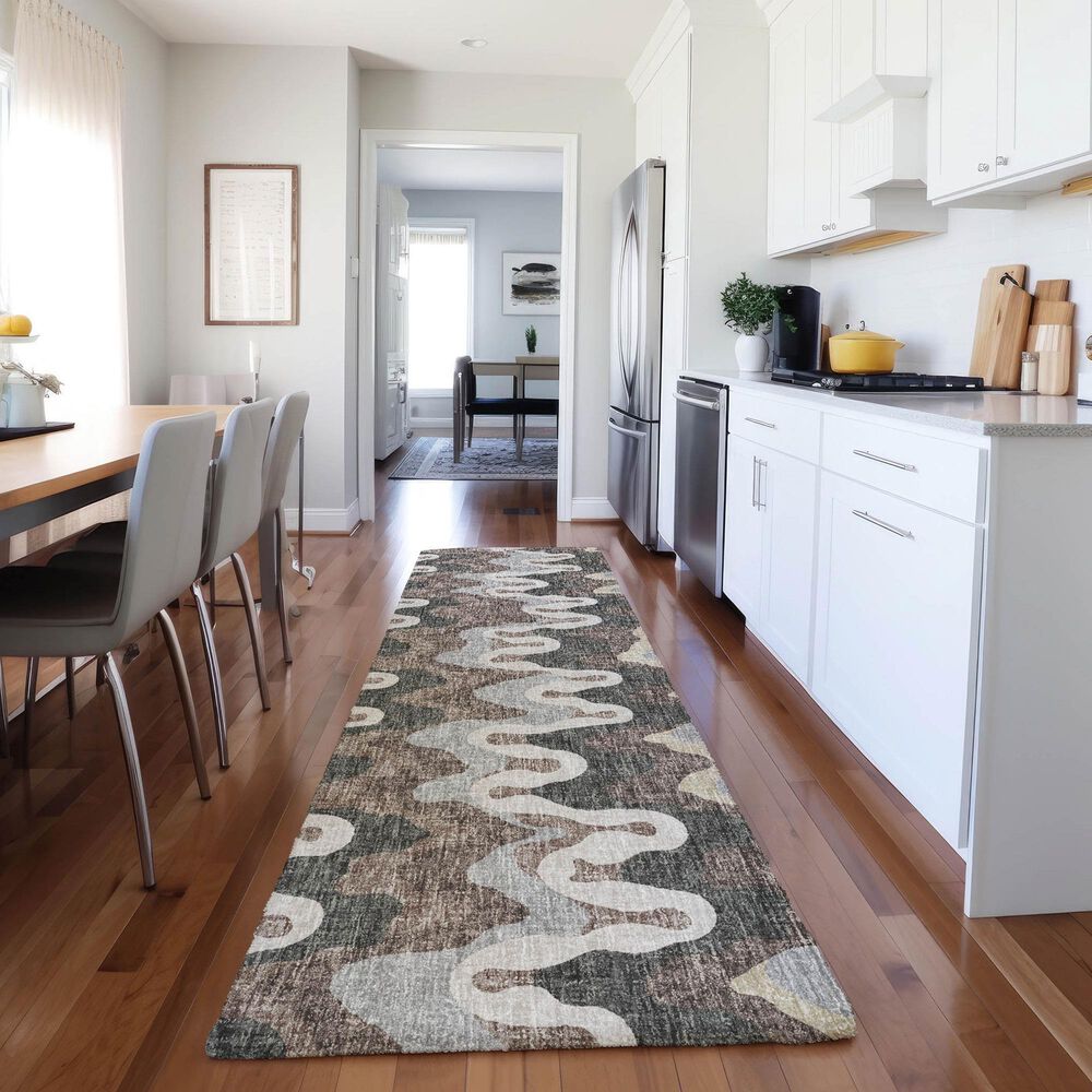 Dalyn Rug Company Lorenzo LN6 Charcoal 2&#39;3&quot; x 7&#39;6&quot; Runner, , large