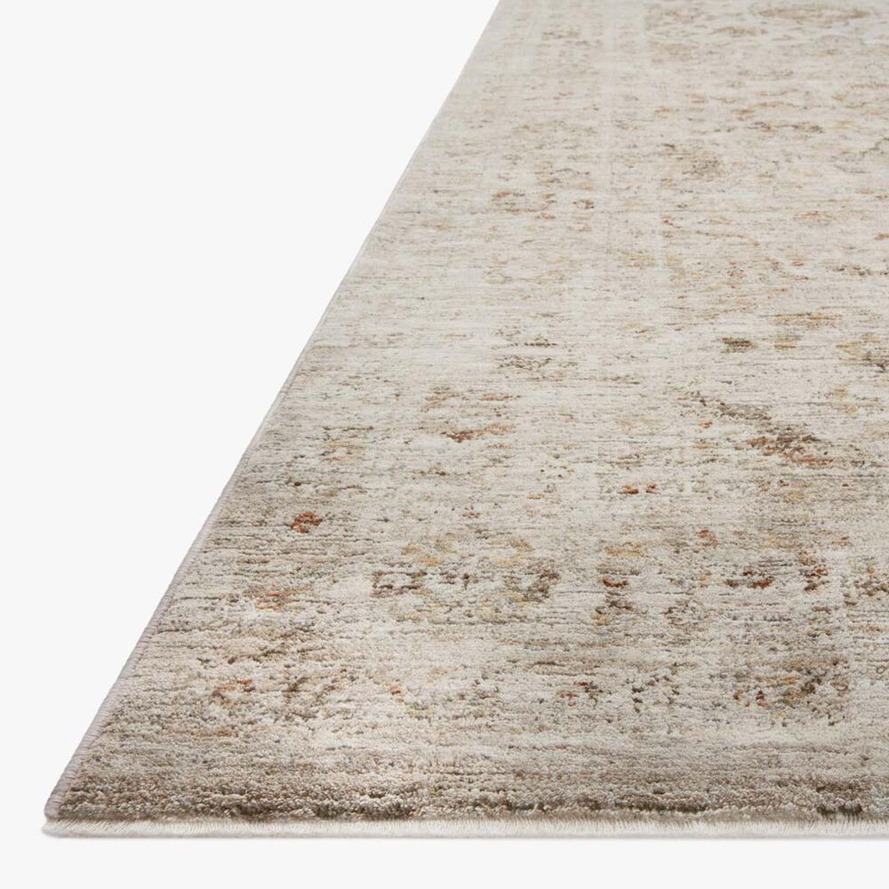 Amber Lewis x Loloi Honora 3&#39;9&quot; x 5&#39;9&quot; Beige and Spice Area Rug, , large