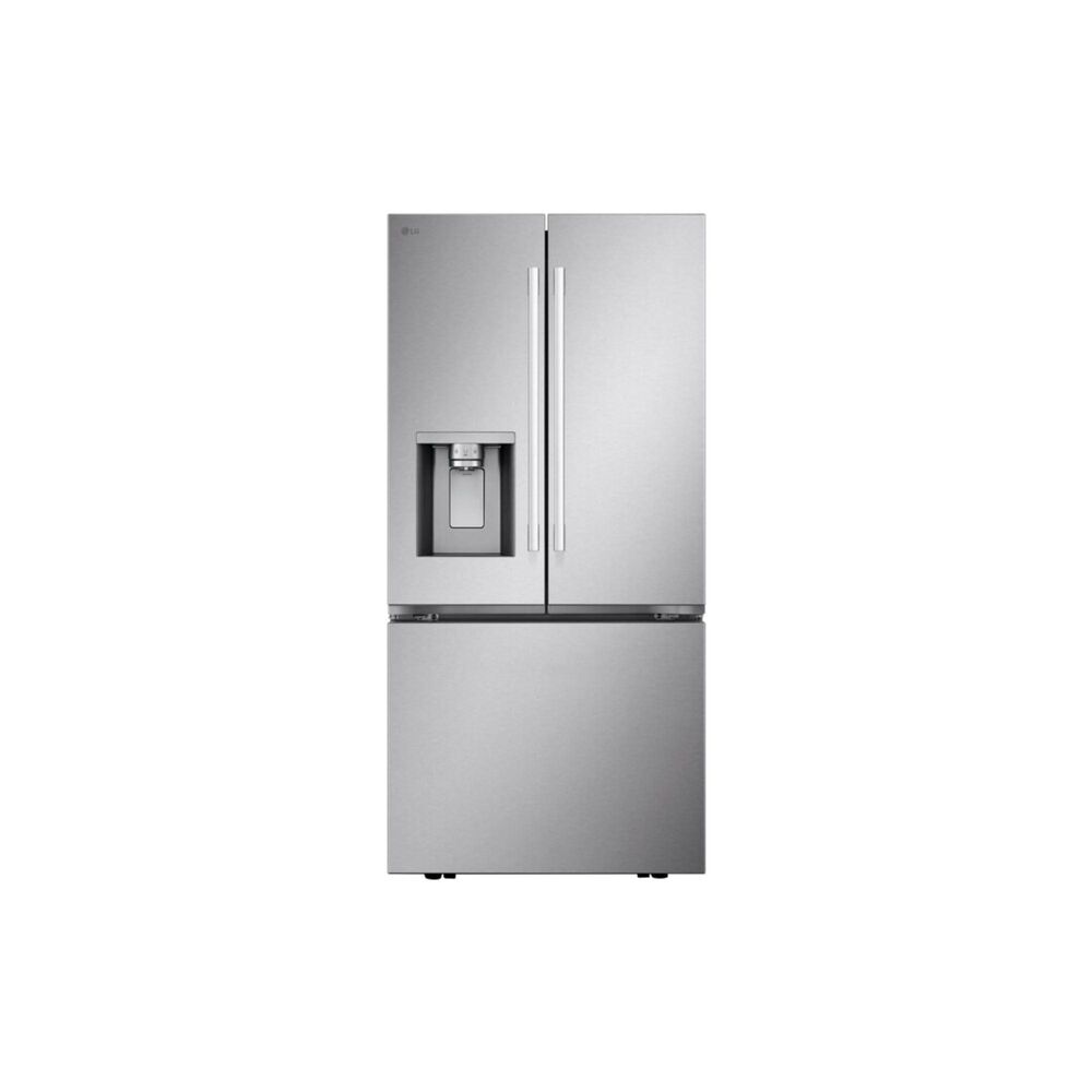 LG 24.5 Cu. Ft. 3-Door French Door Refrigerator in Stainless Steel, , large