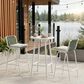 Zuo Modern Luft Patio Barstool in Beige and Green (Set of 2), , large