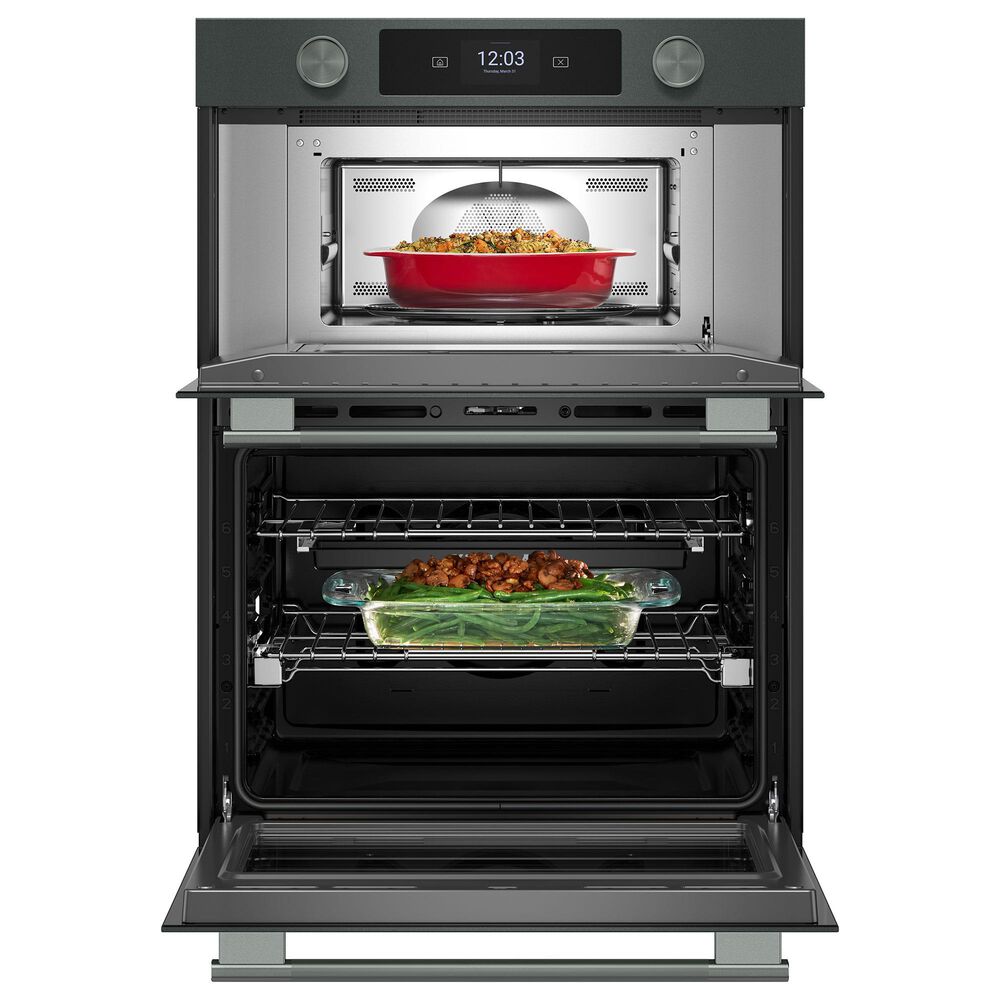 KitchenAid 2-Piece Kitchen Package with Juniper 30" Smart Combination Wall Oven and Stainless Steel 30" Gas Cooktop, , large