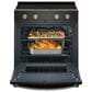 Whirlpool 30" Electric Smart Range in Black-on-Stainless Steel, , large
