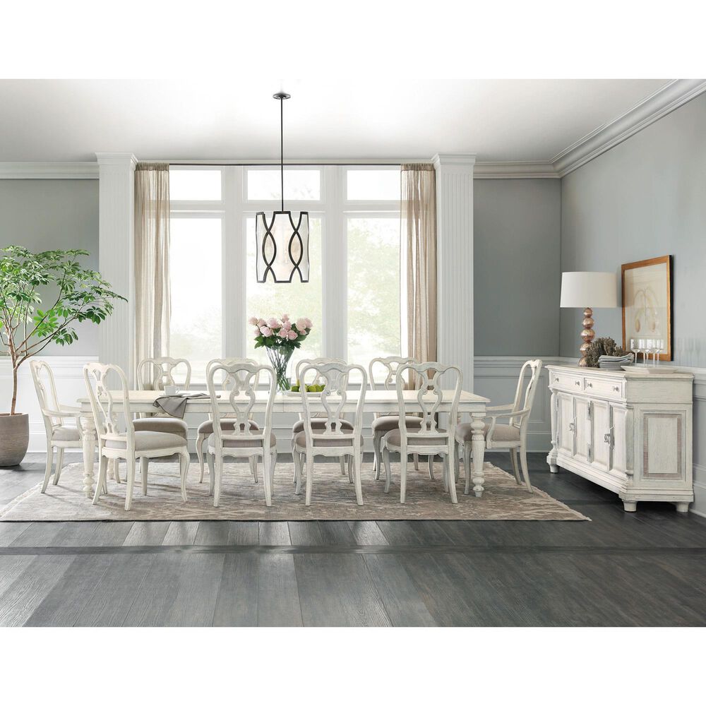 Hooker Furniture Traditions 41&quot; Side Chair in Soft White &#40;Set of 2&#41;, , large