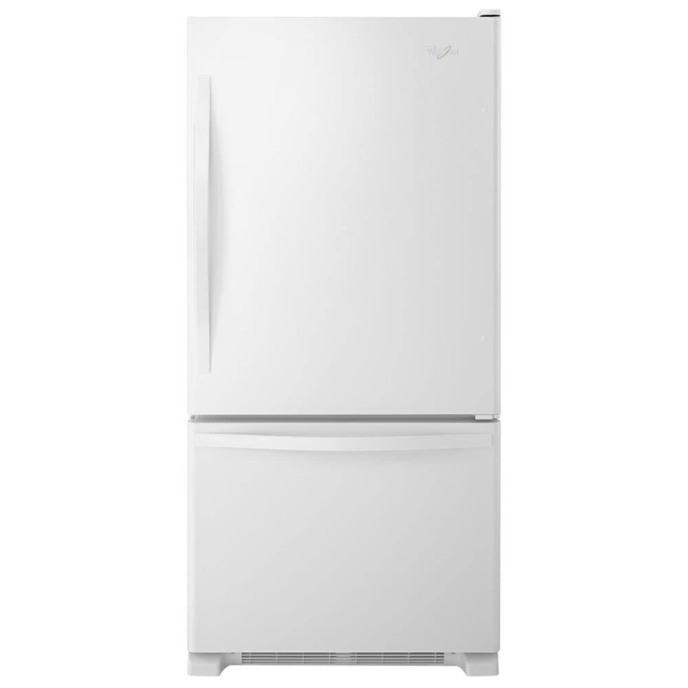 Whirlpool 22 Cu. Ft. Bottom-Freezer Refrigerator with Freezer Drawer in White, , large