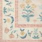 Rifle Paper Co. x Loloi Eden Mughal Rose 3"6" x 5"6" Blush Area Rug, , large