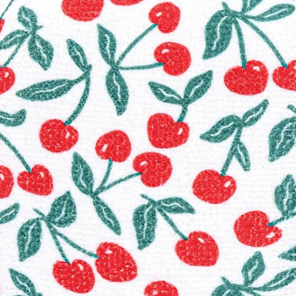 MuKitchen Scrub Sponge in Cherry Pit and White, , large