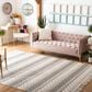 Safavieh Natura NAT859A 8" x 10" Ivory and Grey Area Rug, , large