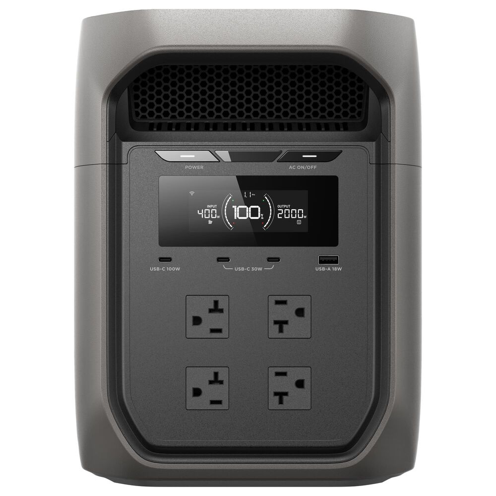 EcoFlow Delta 3 Max Portable Power Station in Black, , large