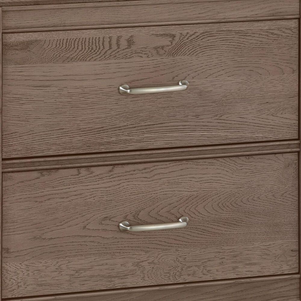 Viceray Collections Tide and Timber 2 Drawer Nightstand in Grey Oak, , large