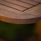 Walker Edison Acacia Wood Patio Butterfly Dining Table in Dark Brown, , large