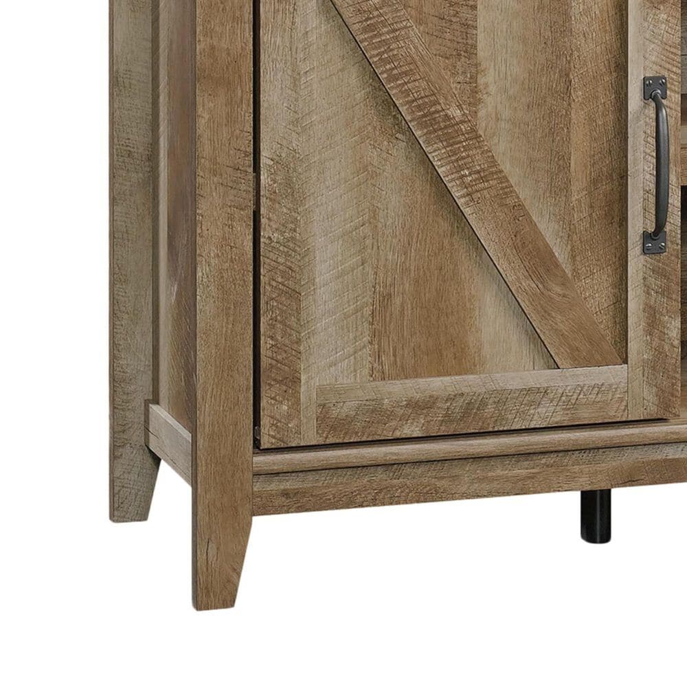 Sauder Dakota Pass 66&quot; Credenza in Craftsman Oak, , large