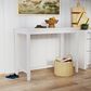 Linon Home Decor Claridge Counter Height Pub Table in Bright White - Table Only, , large