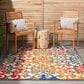Nourison Aloha Damask 6" x 9" Multicolor Indoor/Outdoor Area Rug, , large
