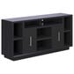 Legends Home Sunset 67" TV Console in Seal Skin Black, , large