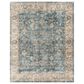 Surya Mirabel 12" x 15" Teal, Aqua, Mustard, Gray and Beige Area Rug, , large