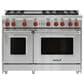 Wolf 48" Pro-Style Gas Range with Griddle (LP), , large