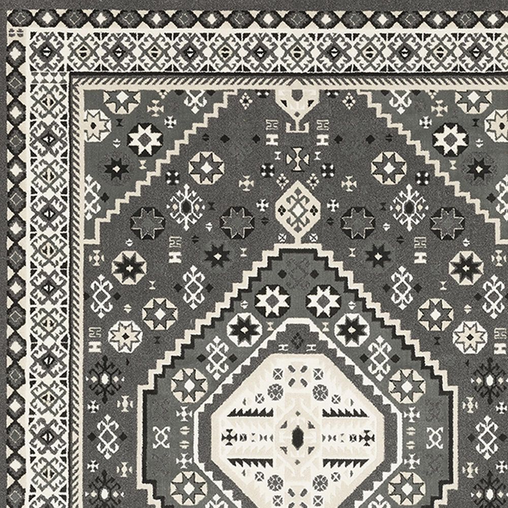 Oriental Weavers Raylan RAY02 9&#39;10&quot; x 12&#39;10&quot; Grey Area Rug, , large